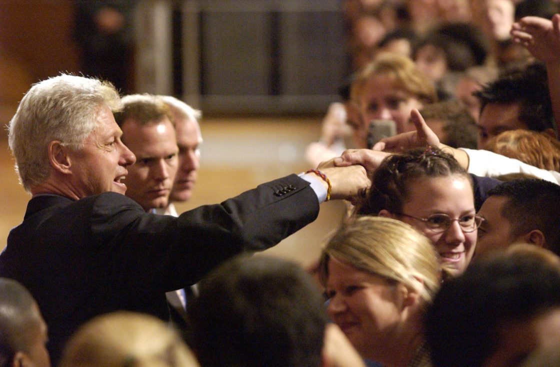 November 17, 2002
Bill Clinton @ Freeborn Hall, UC Davis
Photo by Neil Michel/Axiom